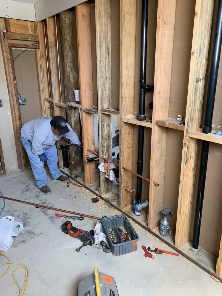 Commercial rough-in plumbing for Commercial Plumbing in Upper Pottsgrove